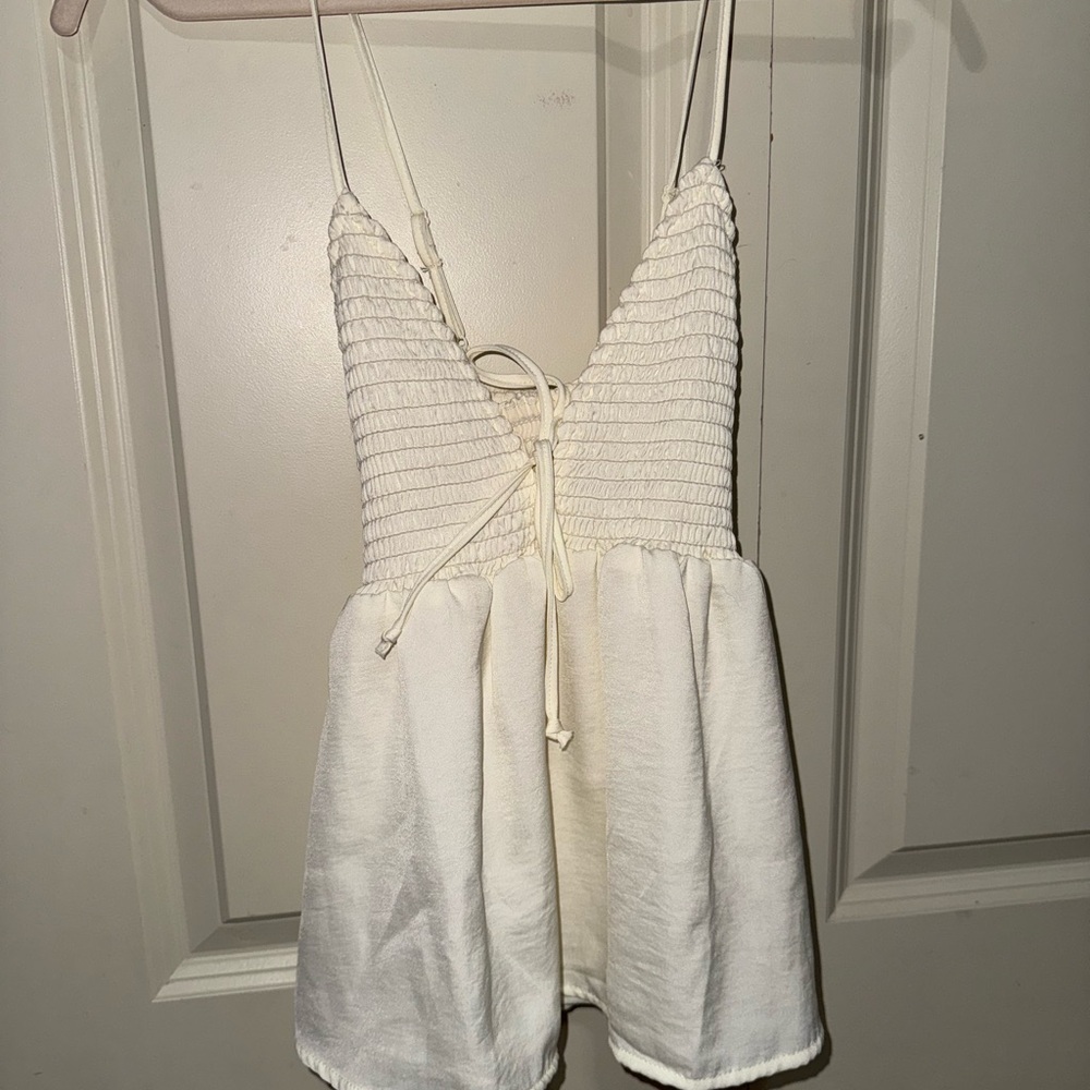 American Eagle Elegant Cream Women's Top